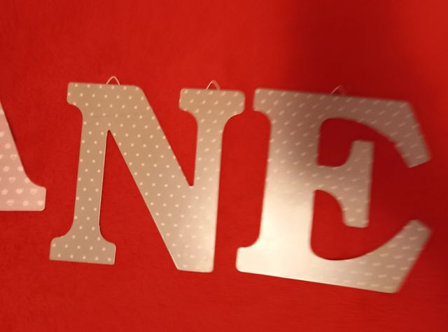 Letras decorativas nombre