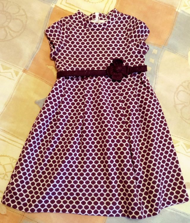 Lote vestido de punto y chaqueta T.4 .