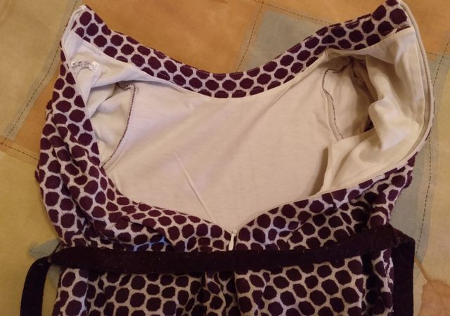 Lote vestido de punto y chaqueta T.4 .