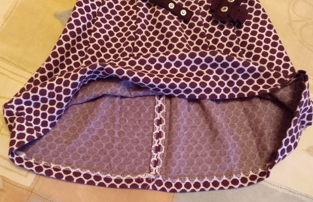 Lote vestido de punto y chaqueta T.4 .