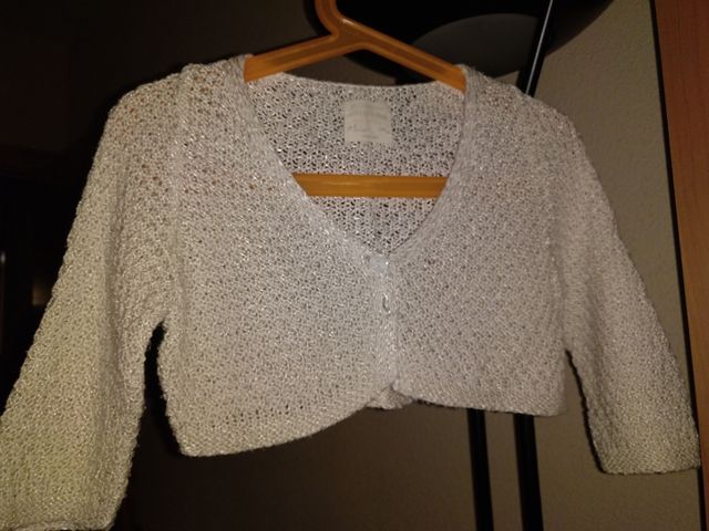 Lote vestido de punto y chaqueta T.4 .