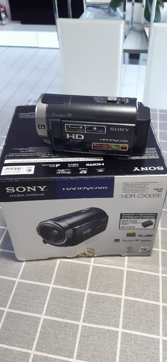 telecamera full HD Sony