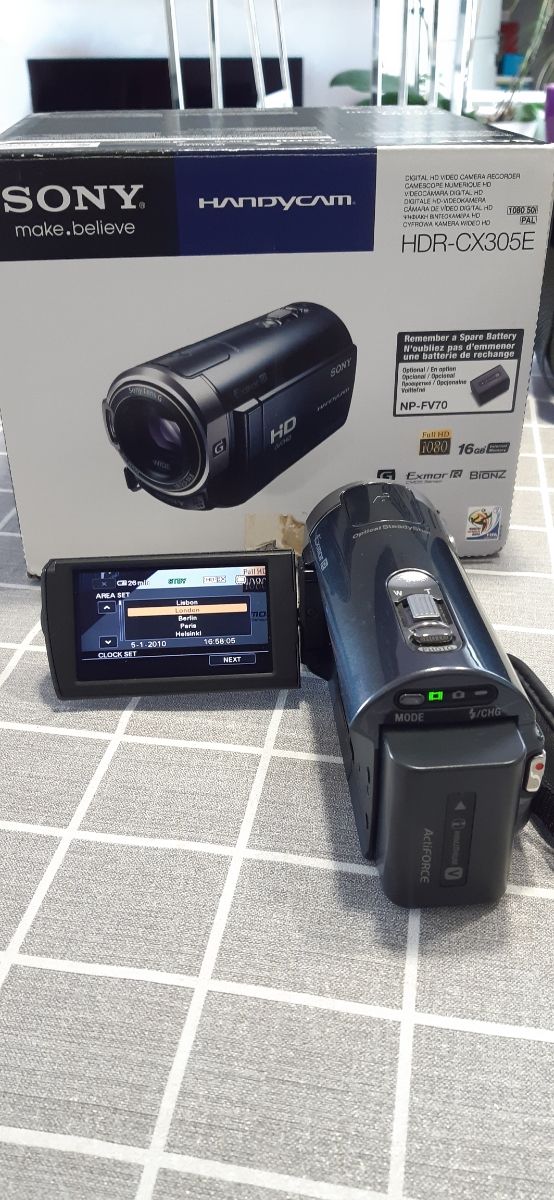 telecamera full HD Sony