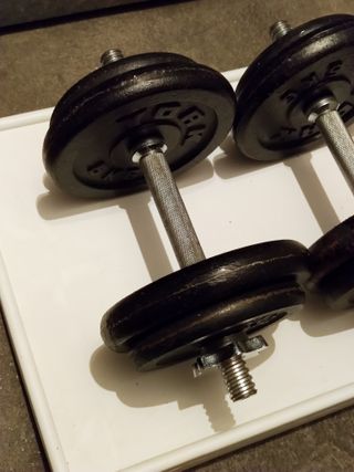 ✅2 MANCUERNAS DE 17.5KG 28MM