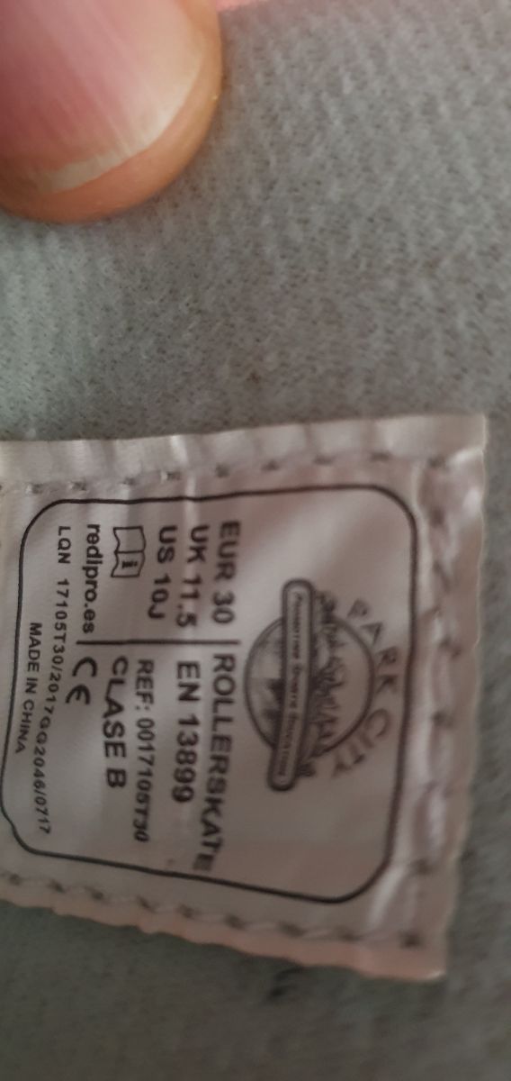 Patines (infantil) N⁰30