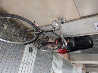 BICICLETA VINTAGE FRENOS DE BARILLA CON SILLA NIÑO