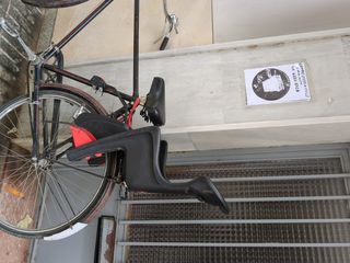 BICICLETA VINTAGE FRENOS DE BARILLA CON SILLA NIÑO