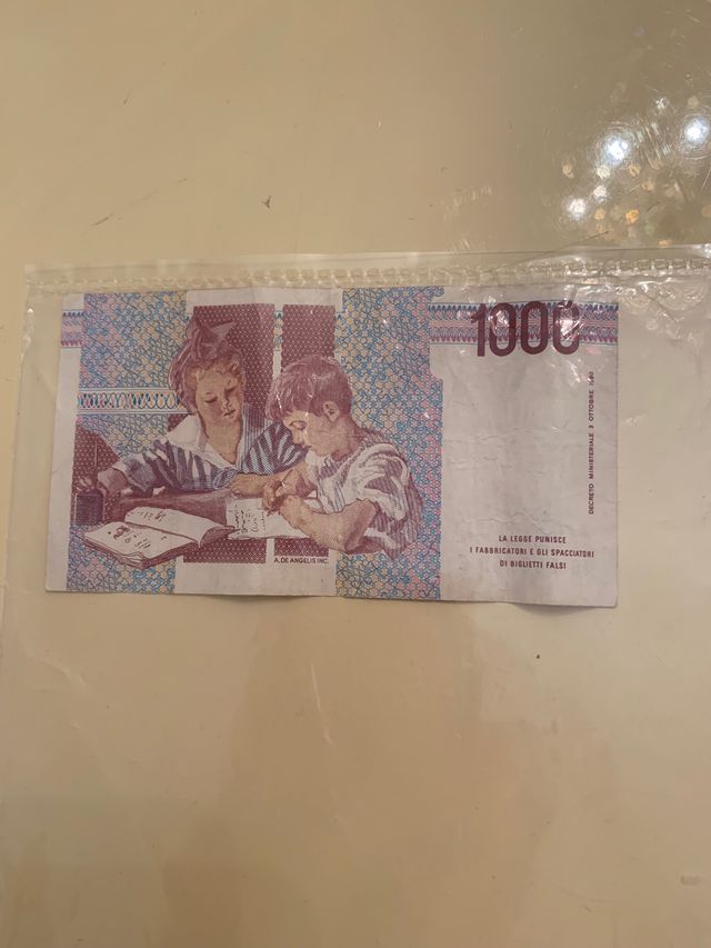 10 Banconote da 1000 lire