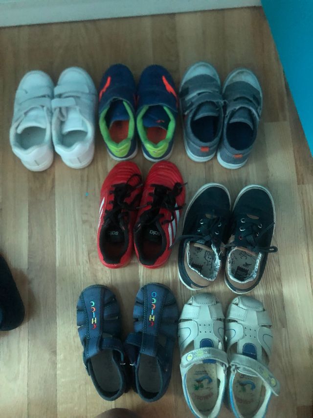 Lote zapatillas niño 28/29