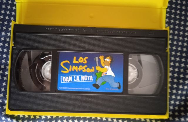 Los Simpson VHS colección