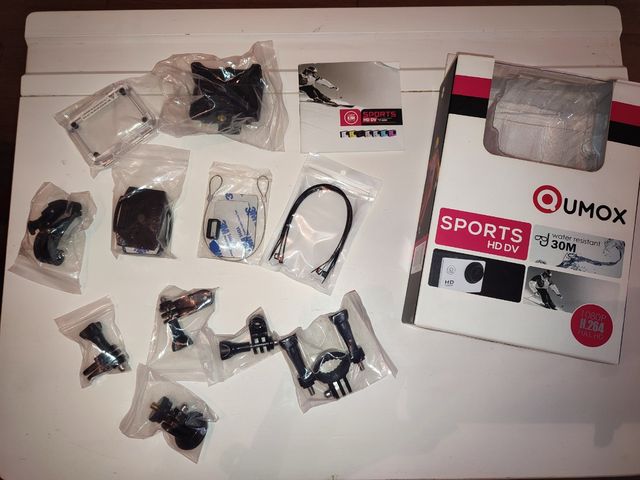 Cámara Sports Qumox SJ4000 Complementos nuevos