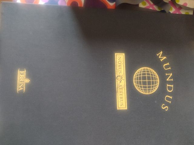 Atlas ptolomeo facsimil limitado y Mundus Nova