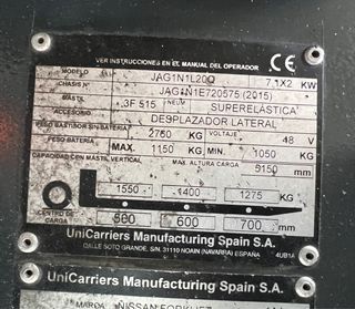 Nissan electrica matriculada Triple