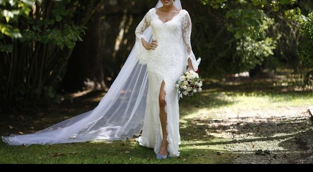 vestido novia Aire Barcelona