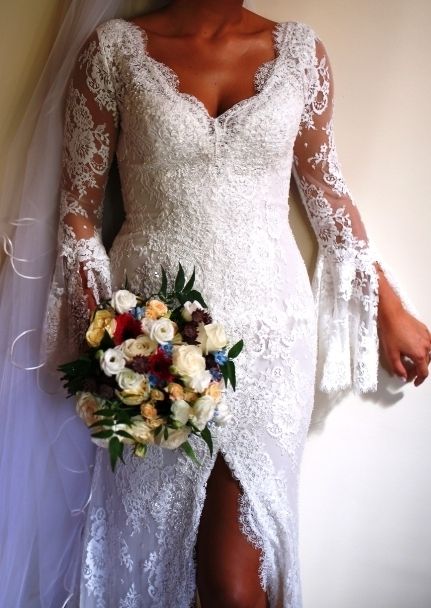 vestido novia Aire Barcelona