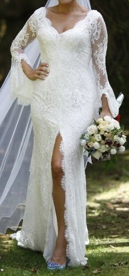vestido novia Aire Barcelona