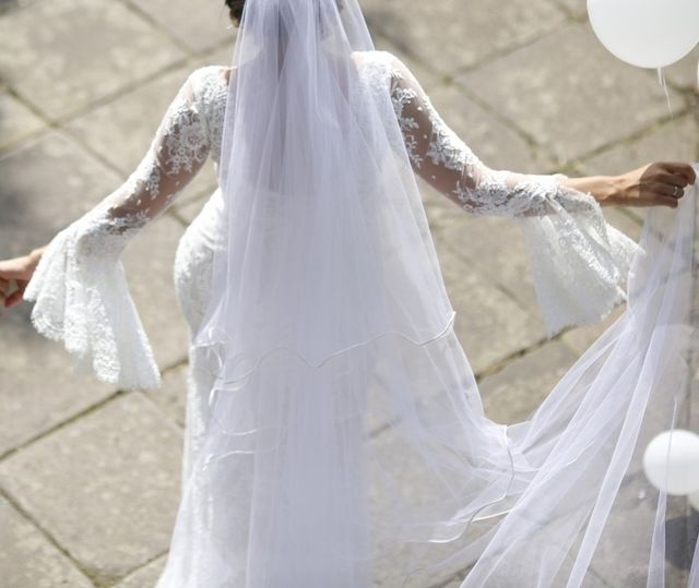 vestido novia Aire Barcelona