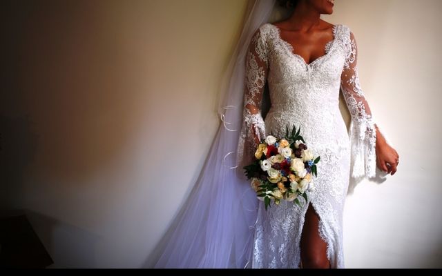 vestido novia Aire Barcelona