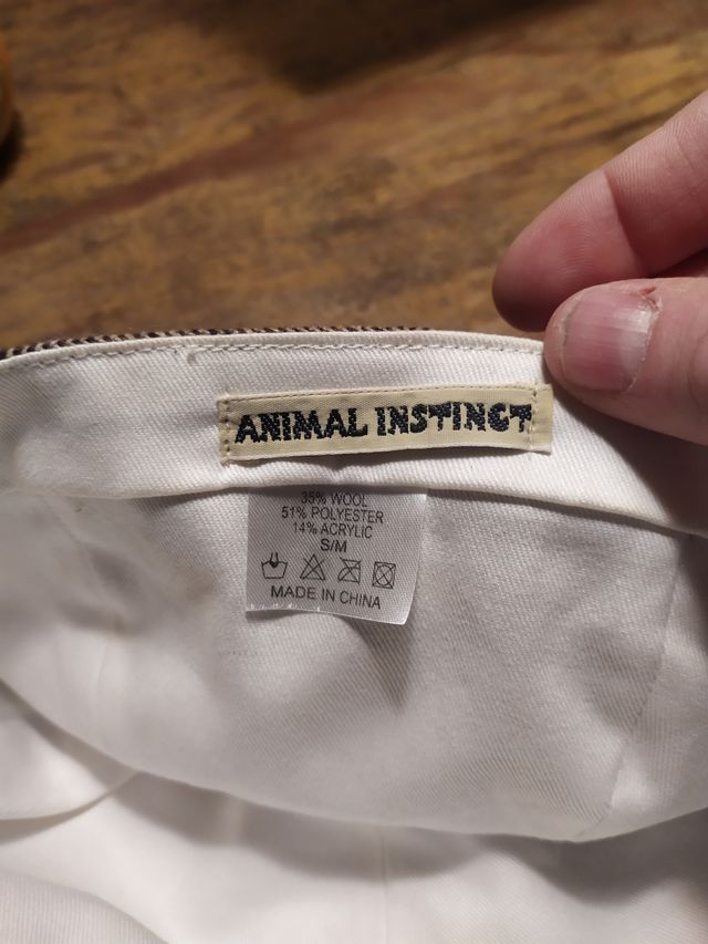 Berretto Animal Instinct Taglia S/M