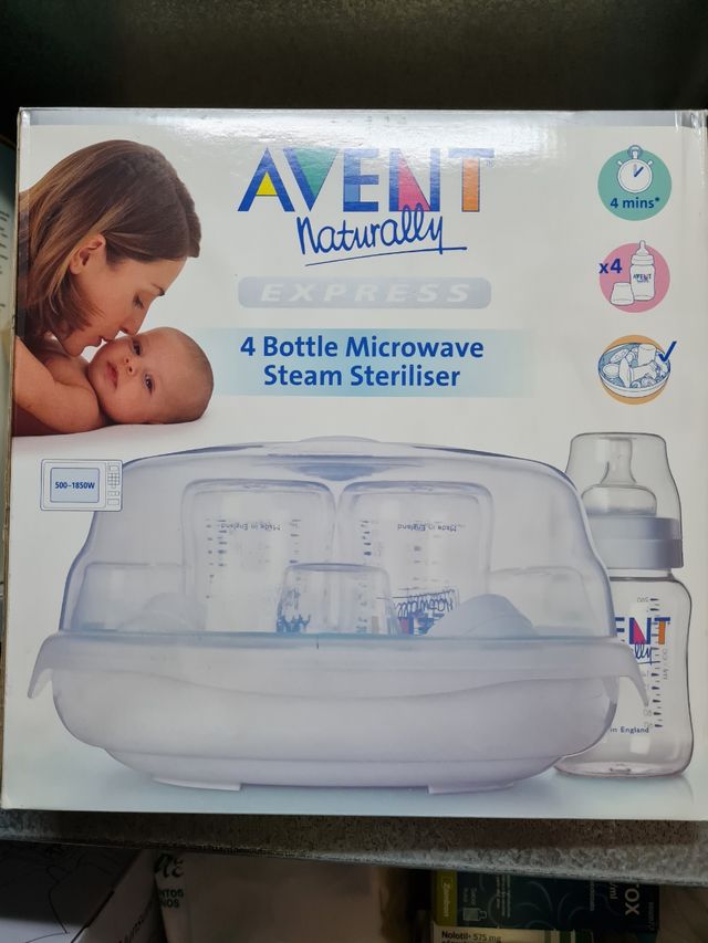 Esterilizador biberones AVENT microondas