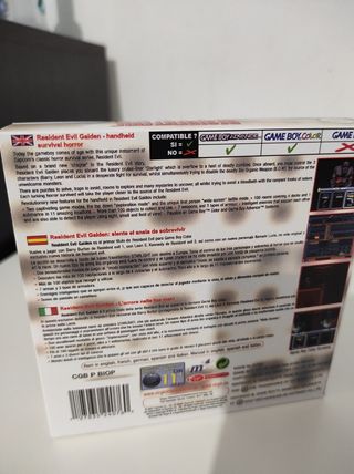 Caja Reemplazo Resident Evil Gaiden GBC