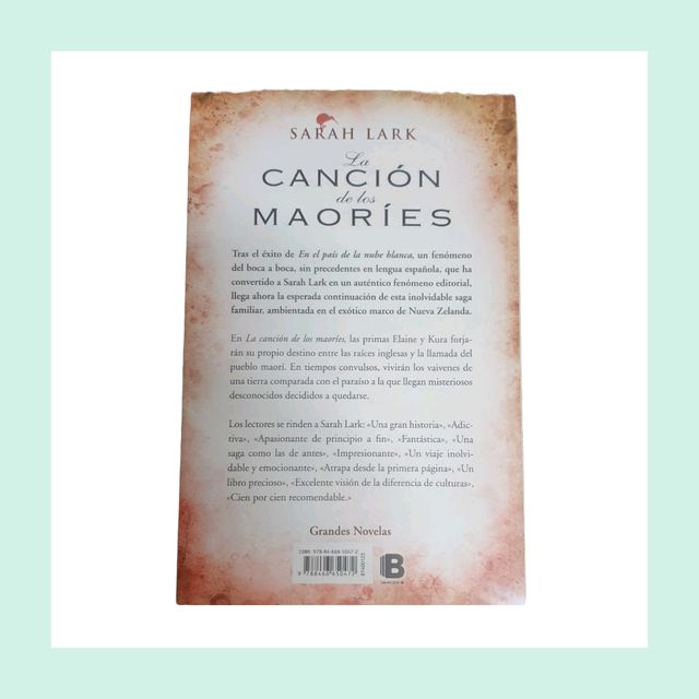 LA CANCIÓN  DE LOS MAORÍES  Sarah Lark