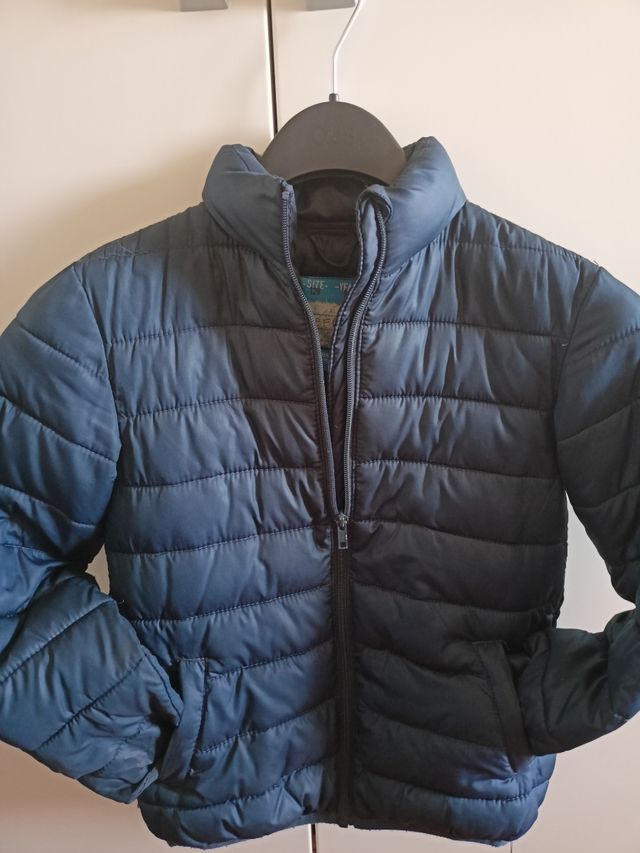 giubbotto imbottito blu 7/8anni 128 cm