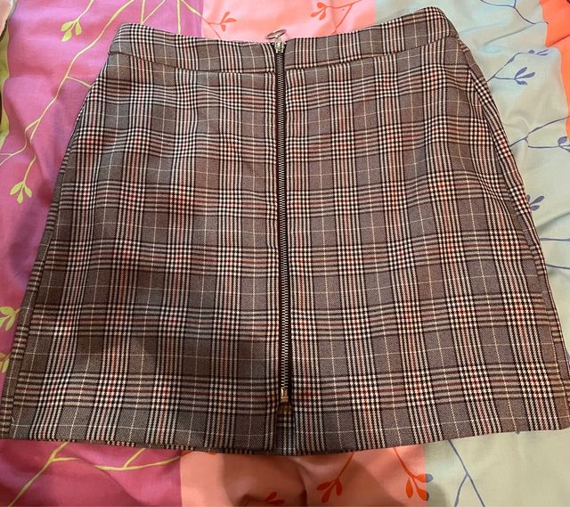 Falda cuadros talla M