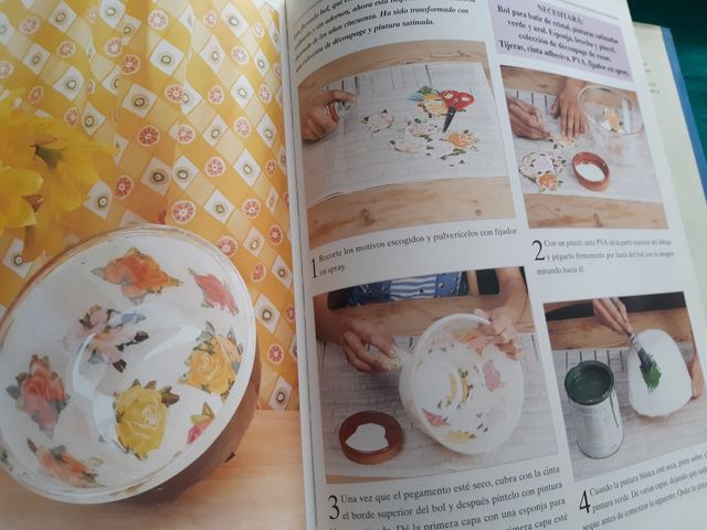 Decoupage paso a paso