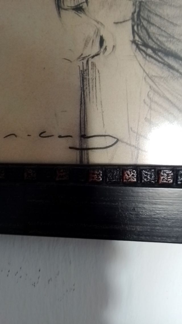 Cuadro Con Lámina de Coleccion