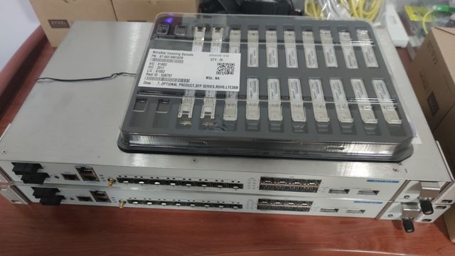 OLT GPON PTI + 200 ONTs televes