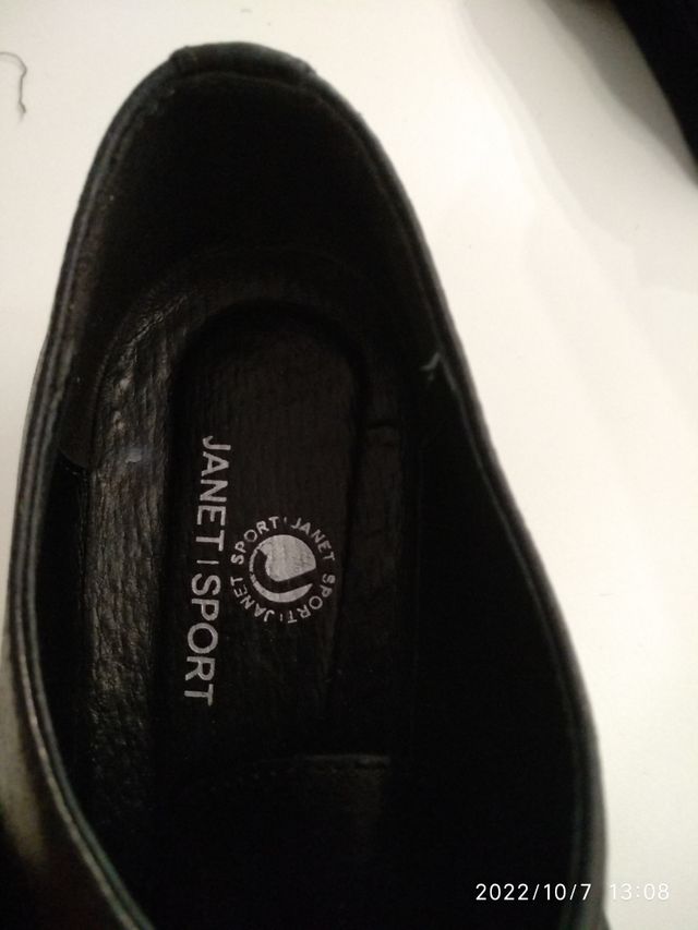 scarpe di pelle 37 Janet sport