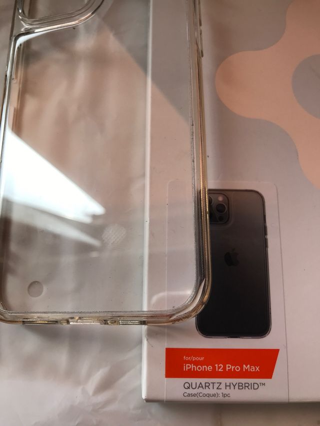 Funda transparente IPHONE 12 Pro Max