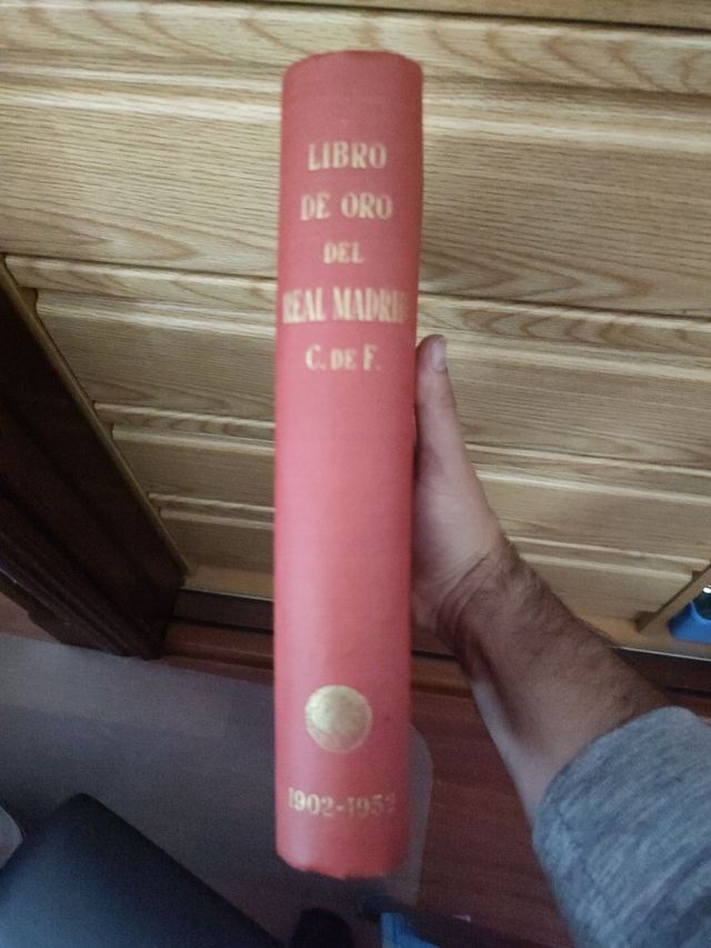 libro de oro del real Madrid