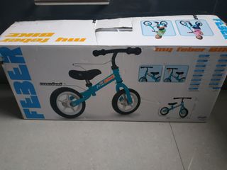 Bicicleta sin pedales niñ@s con su caja