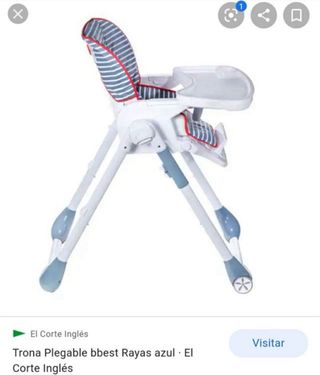 trona infantil bbest nueva 
