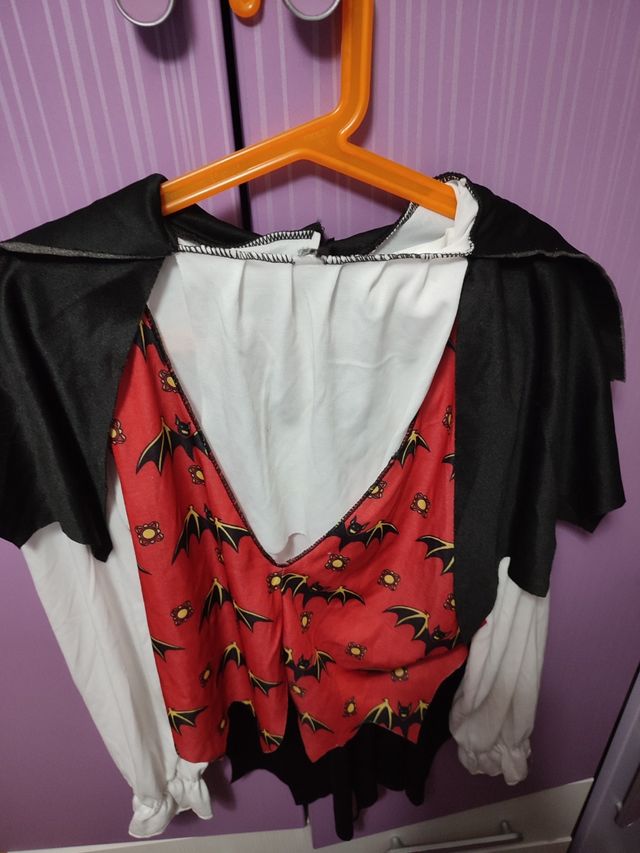 disfraz de Dràcula niño T;4/6