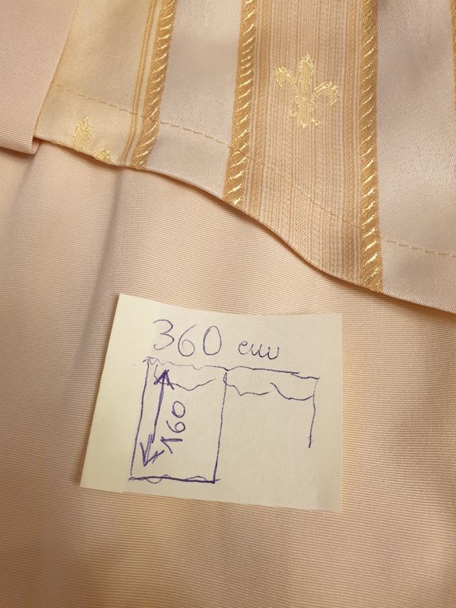 Tenda mantovana 360cmx160cm