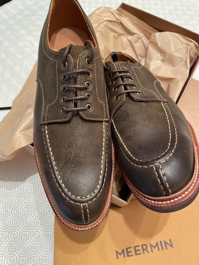 Zapatos Meermin mocasines blucher hombre 42
