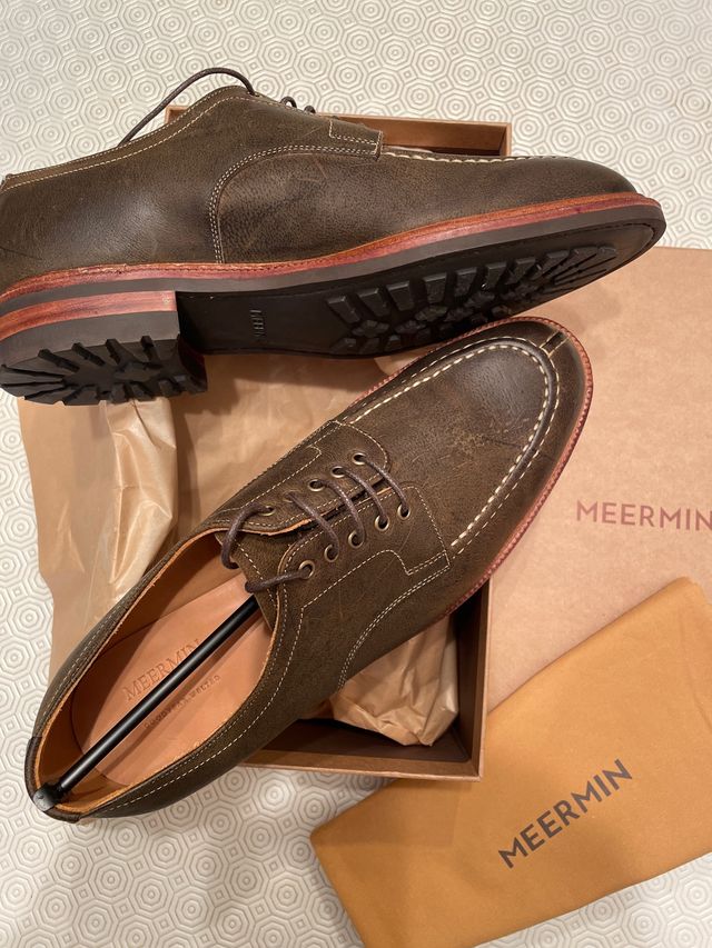 Zapatos Meermin mocasines blucher hombre 42
