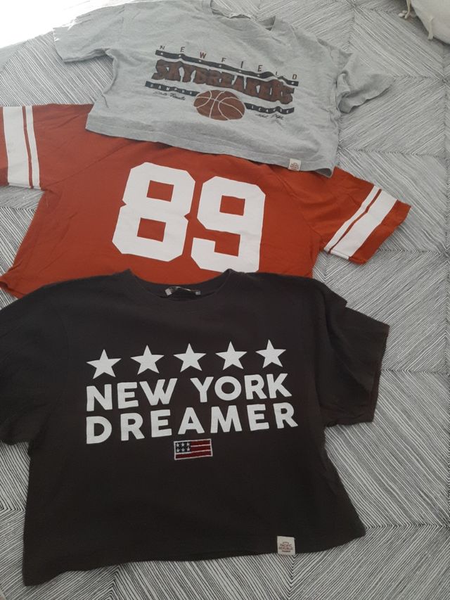 lote camisetas pull and bear!