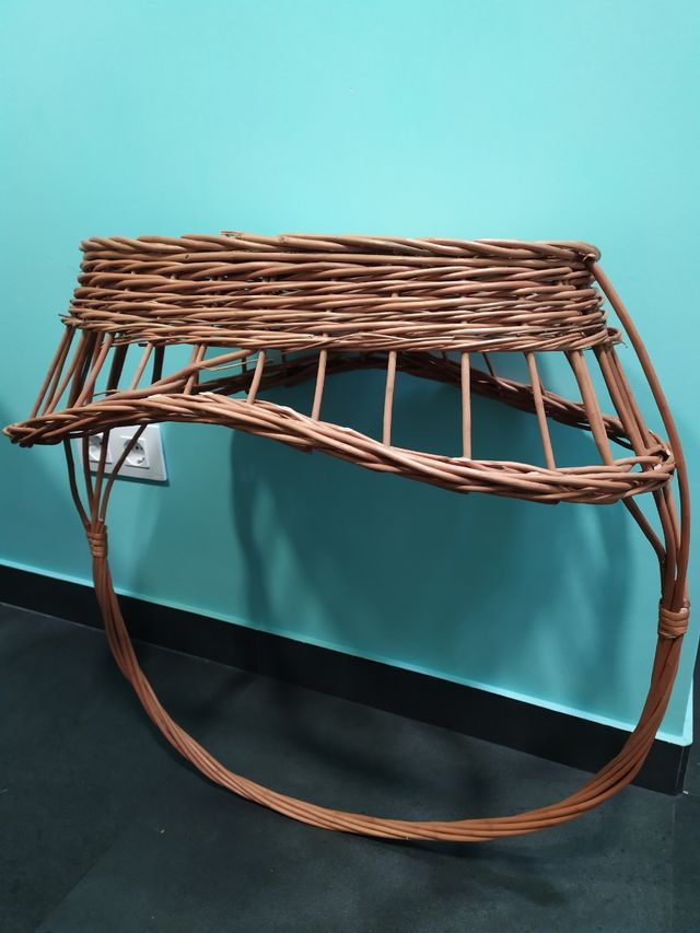 Cesta de mimbre grande
