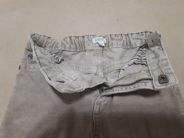 Pantalón Gocco beige pana t3-4