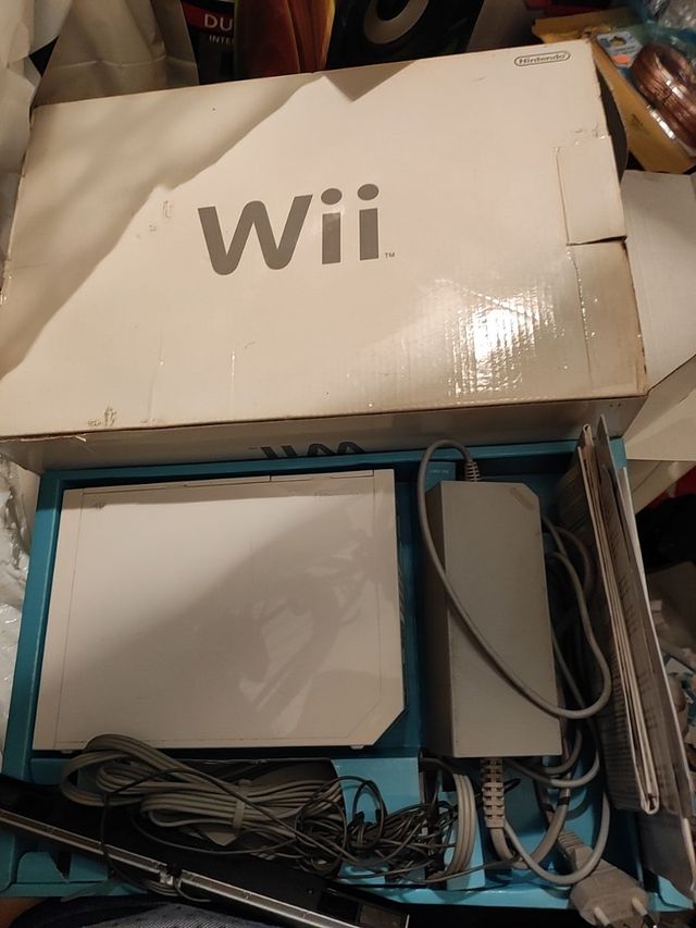 wii con caja 