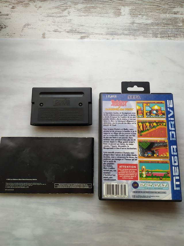 Astérix mega Drive 2 pouvoir dieux