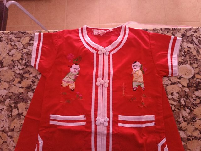 Pijama chino muy antiguo 