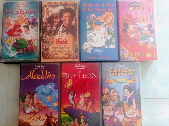Colección películas infantiles VHS