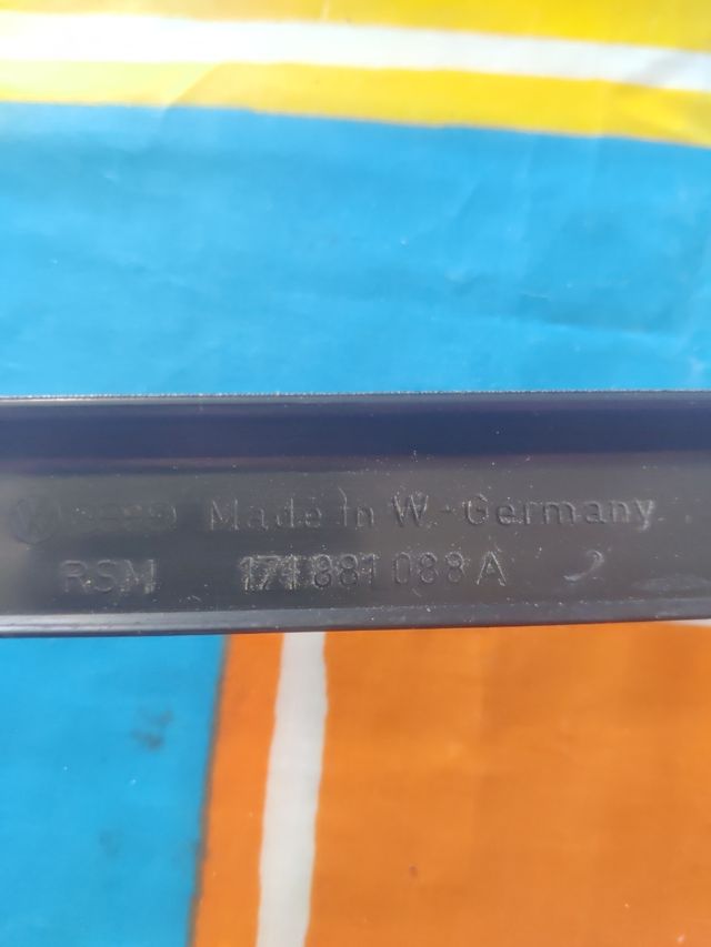 Cubre raíles asientos golf mk1