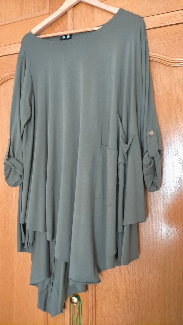 Vestido, Camisola, sudadera algodón talla única