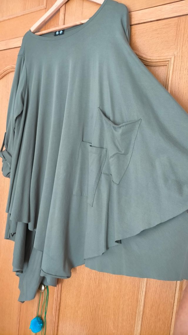 Vestido, Camisola, sudadera algodón talla única